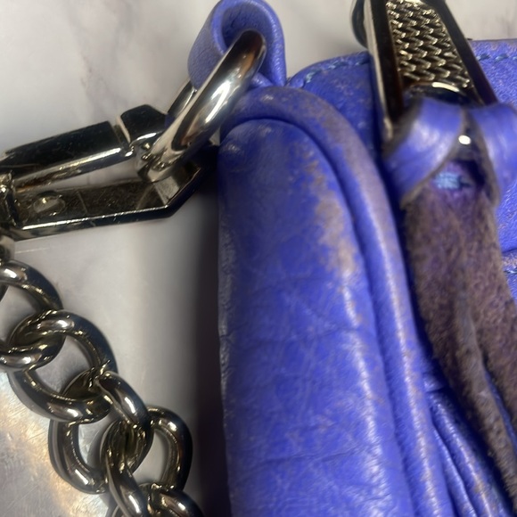 Rebecca Minkoff periwinkle mini MAC crossbody bag - Picture 9 of 13